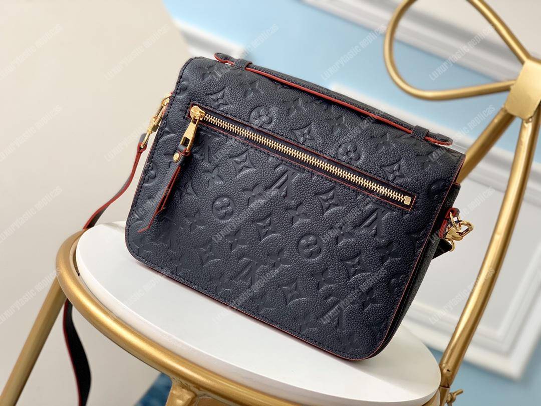 LOUIS VUITTON Limited Edition NEW Mini Pochette Metis Navy at 1stDibs
