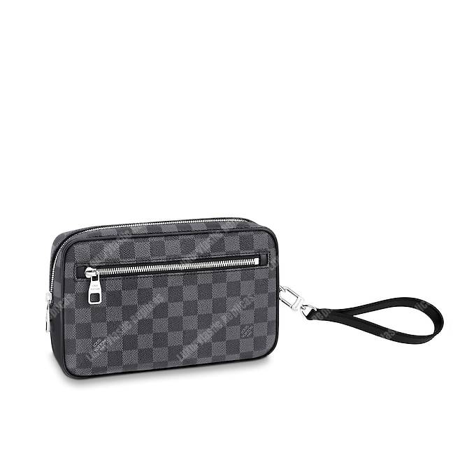 Louis Vuitton, Bags, Louis Vuitton Louis Vuitton Monogram Macassar  Pochette Kasai Clutch Bag Leath
